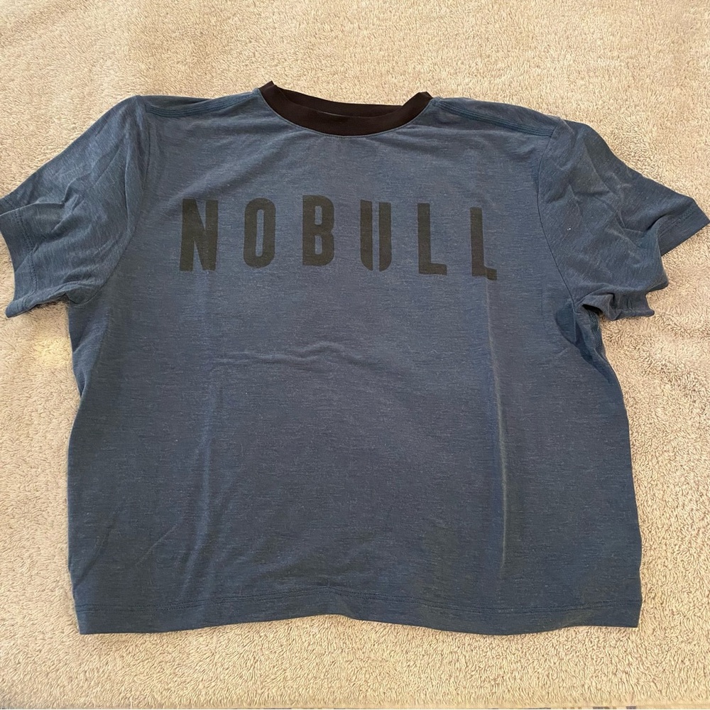 No bull crop tee